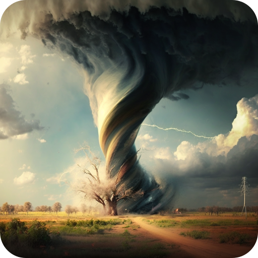 Tornado Video Live Wallpaper  Icon