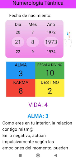 numerologia tantrica Screen 2