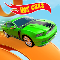 Mega Ramp Hot Car Stunt Race Off