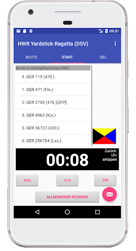 HWR Yardstick-Regatta DSV
