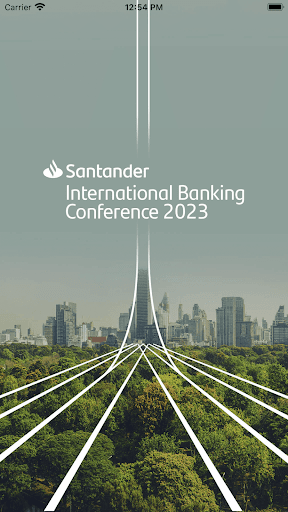 Android application Santander IBC 2023 screenshort