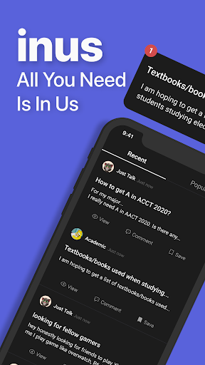 Android application INUS screenshort