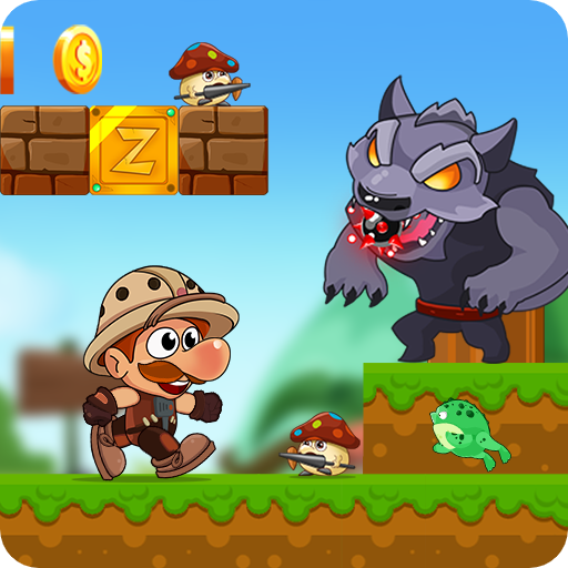 Super Dino Bros - Jungle World logo