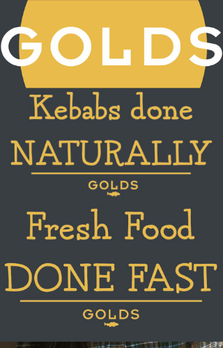 Android application Golds Fish Chips & Vegan screenshort