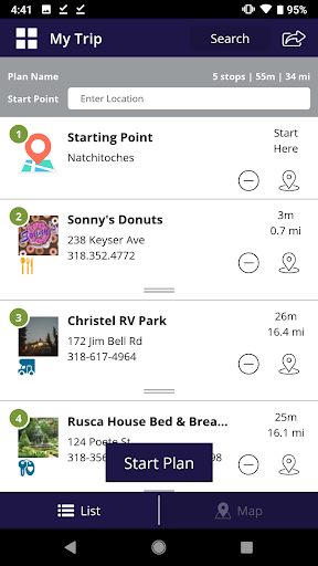 Screenshot of Go Natchitoches