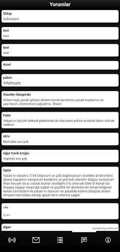Yaban TV Screen 3