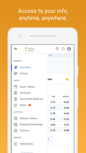 Android application Northwood Equity Elevator screenshort