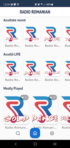 Radio Romanian Screen 2