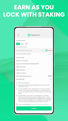 Bitay | Crypto Exchange Screen 3