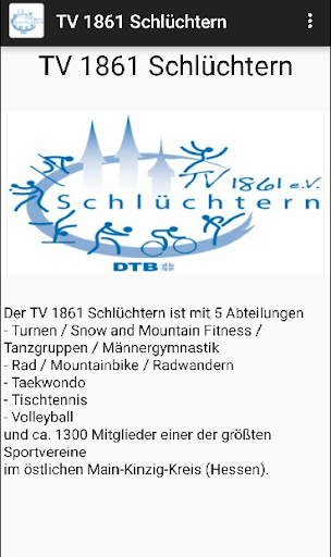 Android application TV Schlüchtern screenshort