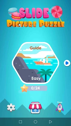 Slide Picture Puzzle - Screenshot 1