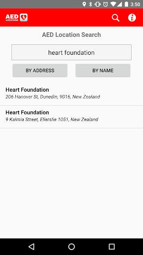 AED Locations v2 Screen 3