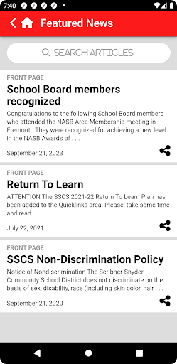 Scribner-Snyder Schools Screen 3