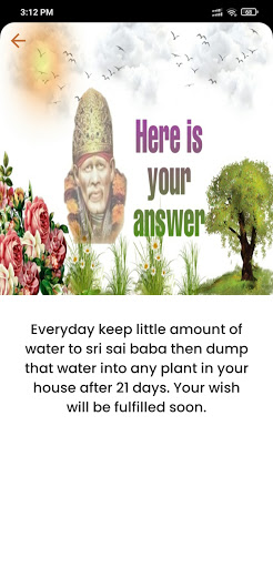 Sai Baba Answers Screen 3