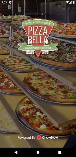 Android application Pizza Bella Westgate screenshort