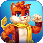 Cover Image of Tải xuống Cat Heroes - Match 3 Puzzle  APK