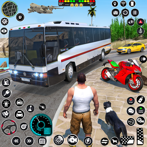 Coach Bus Driving : Bus Games 1.20 Icon