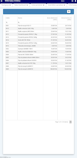 NXM.InfoBox Screen 3