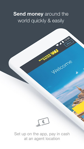 Android application Western Union Send Money MT screenshort