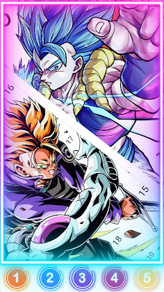 Adult Dragon Color By Number - Screenshot 3