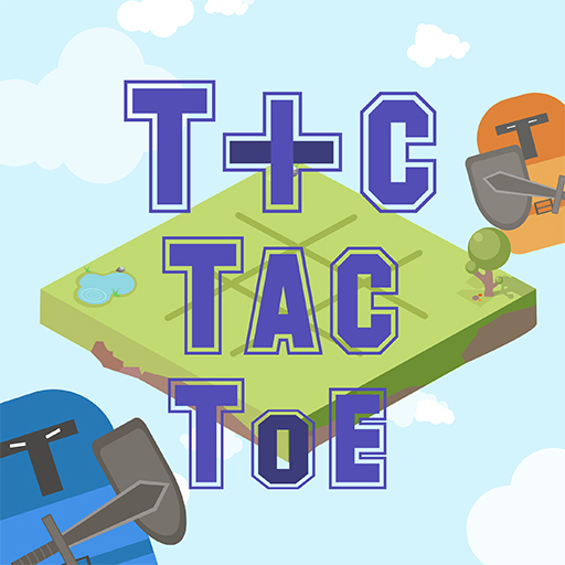 Tic Tac Toe 2 player puzzle logo