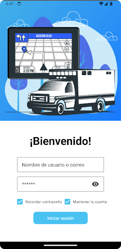 Android application Coordian screenshort