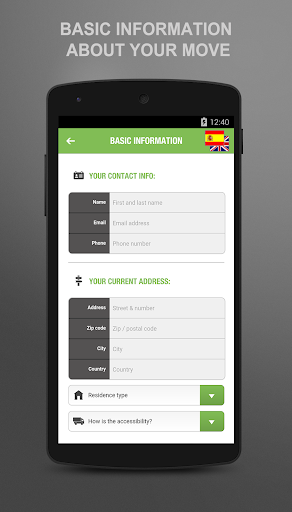 Android application The SurveyApp screenshort