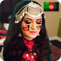 Afghan Flag On Face - New Faceflag Photo maker