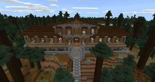 Craftsman Woodland Mansion