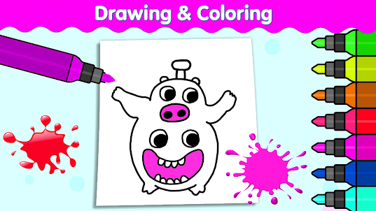 Chef Pigster Coloring Book