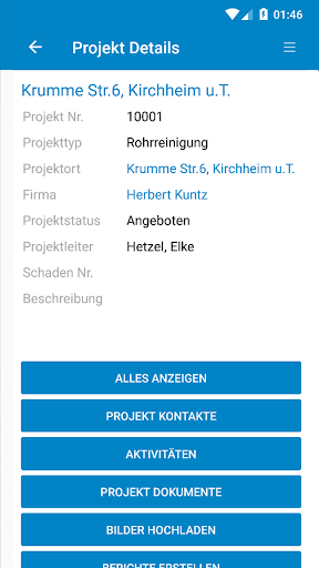 Project-Center Mobile Screen 3