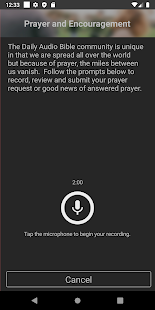 Daily Audio Bible Mobile App