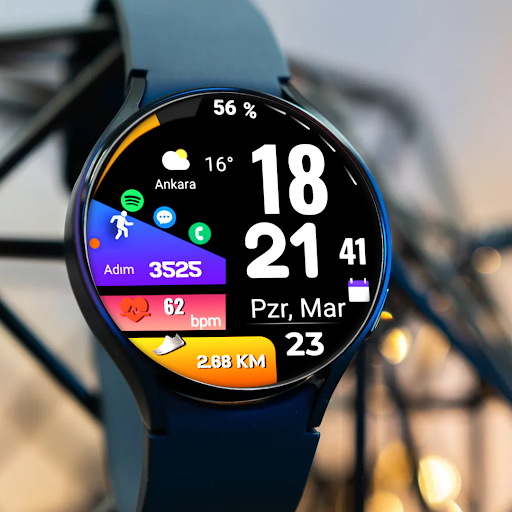FSW285 digital watch face screenshot 4