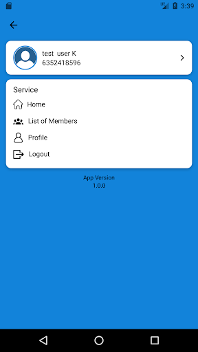 SLPSVapi Community App Screen 3