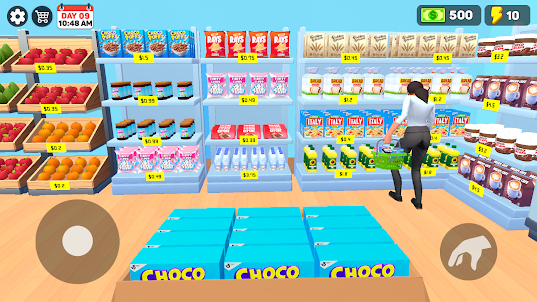 슈퍼마켓 매장 시뮬레이터