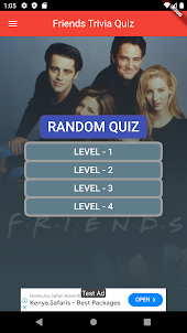 Friends Trivia Quiz - Tv Show