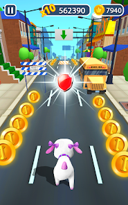 Captura de Pantalla 7 Doggy Dog Run - Running Games android