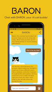 BARON - AI chat app for kids