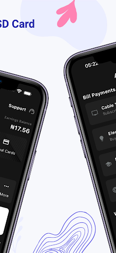 Geotopup: Card - Bills - Shop Screen 2