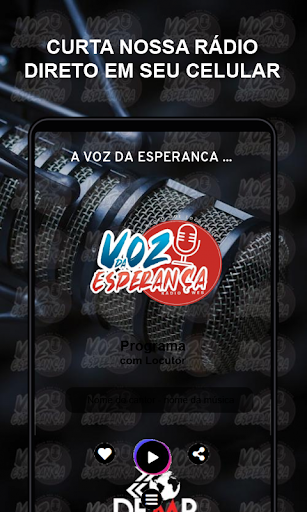 Android application A Voz da Esperança screenshort