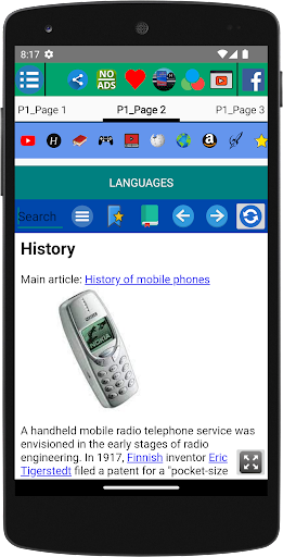 Mobile Phone History
