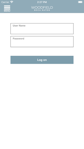 Android application Woodfield CC screenshort