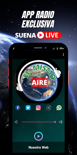 Android application El mismo aire screenshort