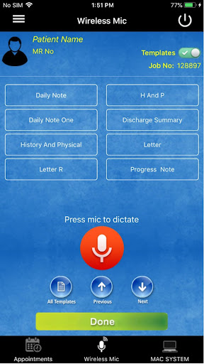 eCareNotes Mobile Screen 2