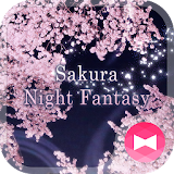 Theme-Sakura Night Fantasy- icon
