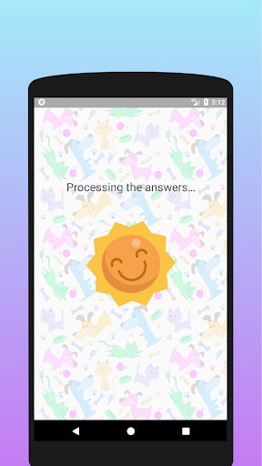 Are you a dog or a cat? Test Screen 3