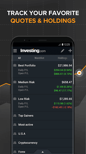 Investing.com: Stocks, Finance, Markets & News android2mod screenshots 8