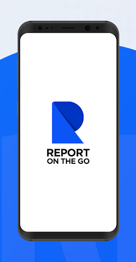 Android application Report on the Go screenshort