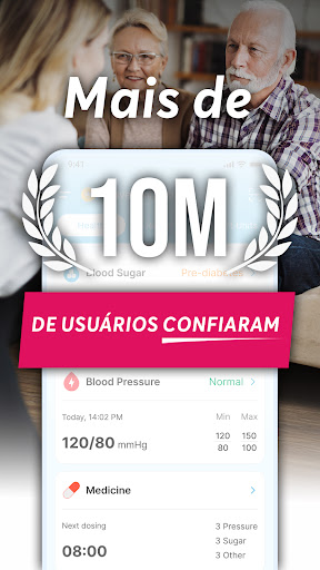 Visualização do aplicativo