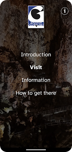 Android application Grotta Gigante (Trieste) screenshort